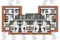 Mieszkanie 2 pokoi 54 m² Alanya, Turcja