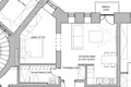 1 bedroom apartment 44 m² Riga, Latvia