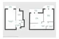 3 room apartment 62 m² Poznan, Poland