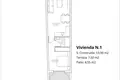 Mieszkanie 2 pokoi 53 m² San Pedro del Pinatar, Hiszpania