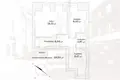Wohnung 2 zimmer 50 m² Warschau, Polen