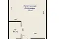 Wohnung 1 zimmer 37 m² Minsk, Belarus