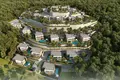 Kompleks mieszkalny New complex of villas with swimming pools and gardens close to the beach, Bodrum, Turkey