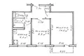 Квартира 2 комнаты 38 м² Минск, Беларусь