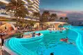 Complexe résidentiel New Safa Gate Residence with spa areas and green gardens close to Burj Khalifa, Safa Park, Dubai, UAE