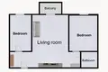 3 room apartment 49 m² Warsaw, Poland
