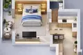 1 room apartment 52 m² Bashkia Durres, Albania