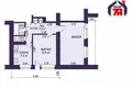 Wohnung 2 zimmer 52 m² Minsk, Belarus
