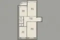 Appartement 3 chambres 71 m² Minsk, Bélarus