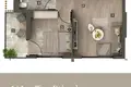 Квартира 2 комнаты 52 м² Karsiyaka, Турция