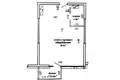 2 room apartment 42 m² Minsk, Belarus