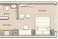 Kawalerka 31 m² Dubaj, Emiraty Arabskie