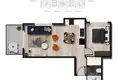 Mieszkanie 2 pokoi 115 m² Alanya, Turcja