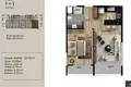 Apartamento 2 habitaciones 65 m² Mezitli, Turquía