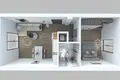 Appartement 1 chambre 46 m² Nea Flogita, Grèce