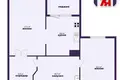 Appartement 2 chambres 58 m² Minsk, Bélarus