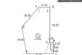 Wohnung 55 m² Dabryniouski sielski Saviet, Belarus