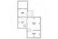 Квартира 34 м² Тельминский сельский Совет, Беларусь