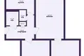 Квартира 3 комнаты 63 м² Минск, Беларусь