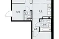 Apartamento 3 habitaciones 60 m² Kommunarka, Rusia