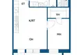 Wohnung 2 zimmer 50 m² Tampere sub region, Finnland