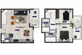 Appartement 3 chambres 98 m² Alanya, Turquie