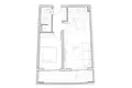 Квартира 1 комната 53 м² Boreti, Черногория