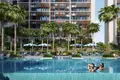 Complejo residencial New Park Five Residence with a swimming pool and a co-working area, Dubai Production city, Dubai, UAE