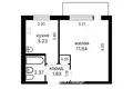 Appartement 1 chambre 22 m² Minsk, Bélarus