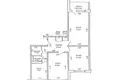 Apartamento 3 habitaciones 66 m² Minsk, Belarús