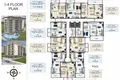 Penthouse 2 pokoi 52 m² Alanya, Turcja