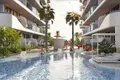 Residential complex New Ocean Pearl Residence with swimming pools close to the canal and Dubai Creek, Dubai Islands, Dubai, UAE