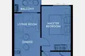 Apartamento 1 habitación 36 m² Choeng Thale, Tailandia