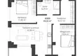 Квартира 3 комнаты 63 м² Вильнюс, Литва