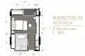 Apartamento 1 habitacion 42 m² Kamala, Tailandia