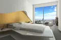 Complexe résidentiel Modern residence with a panoramic view of the city in the center of the business district of Sisli, Istanbul, Turkey