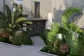 Complexe résidentiel New complex of villas and townhouses with swimming pools, a shopping mall and restaurants, Ubud, Bali, Indonesia