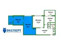 Wohnung 3 zimmer 64 m² Minsk, Belarus