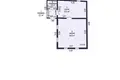 House 40 m² Slabada Kucynski sielski Saviet, Belarus