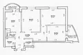 2 room apartment 64 m² in Minsk, Belarus