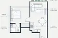 1 bedroom apartment 47 m² Dubai, United Arab Emirates