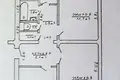 3 room apartment 60 m² Svislac, Belarus