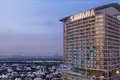 Complejo residencial Exclusive residences in the new complex Barari Heights with an infinity pool, spa areas and kids' playgrounds, Majan, Dubai, UAE
