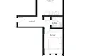 1 bedroom apartment 42 m² Jurmala, Latvia