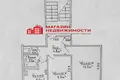 2 room apartment 38 m² Hrodna, Belarus