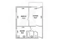 Appartement 2 chambres 40 m² Brest, Bélarus