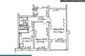 Wohnung 2 zimmer 49 m² Minsk, Belarus