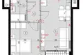 Квартира 2 комнаты  Smolice, Польша