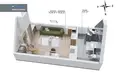 Appartement 1 chambre 34 m² Palanga, Lituanie