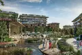 Wohnkomplex Residential complex in the historic district, with views of the Bosphorus and the mosque, Uskudar, Istanbul, Turkey